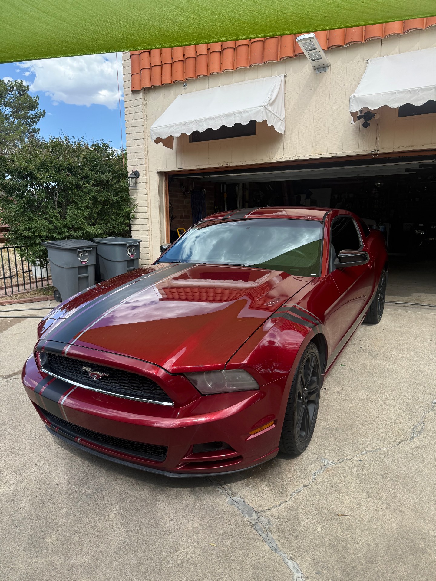 Before and after detailing